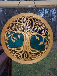 Wood Art Wood Carving Art Tree Of