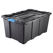 Set of 2 rolling storage bins with handles, portable containers with latching lid, heavy duty durable organizers for garage, workshop, laundry room,40 gallon storage boxes 4.6 out of 5 stars 24 $85.96 $ 85. Inabox 100l Heavy Duty Black And Blue Storage Container Bunnings Australia