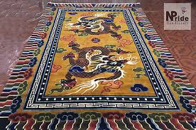 tibetan dragon rug carpet wool