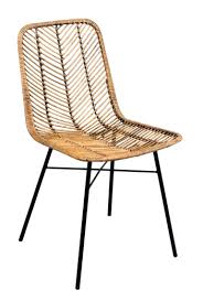 Quality wicker has been importing wicker and rattan furniture since 1986. Bali Rattan Natural Honey Washed Wicker Dining Chair Pair Maison Rustic