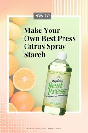 best press citrus spray starch