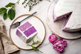 ube cake filipino purple yam cake w
