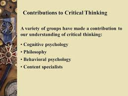 Critical thinking guidelines   English essays for bank po     Course Hero