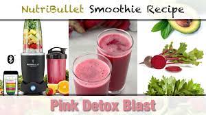 It's the ultimate detox that will reboot and energize you. Nutribullet Pink Detox Blast Smoothie Recipe Make Drinks