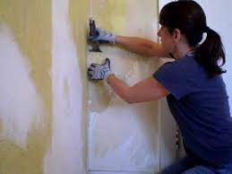 removing painted wallpaper you
