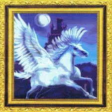 Pegasus Cross Stitch Chart Flying Horse Kustom Krafts Daf 008 5033624560082 On Ebid United States 136284830