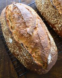 spelt rye and whole wheat sourdough