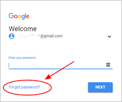 how to reset your gmail pword with