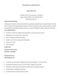 Payroll Accountant Resume Account Executive Resume Format