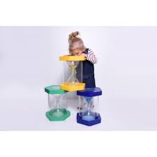Giant Clearview Sand Timer 3 Min Yellow From Learning Space Uk