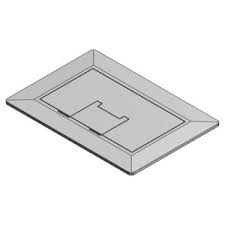 floor outlet box cover plates eesco