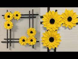 Sunflower Wall Decoration Paper Craft