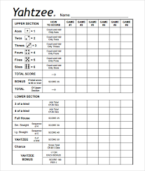 It now is made under the direction of hasbro. Free 9 Sample Yahtzee Score Sheet Templates In Google Docs Google Sheets Excel Ms Word Numbers Pages Pdf
