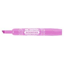 Mr Sketch Pink Flipchart Markers Box 12 Chisel Tip Scented