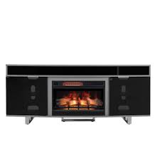 Grey Enterprise Fireplace Tv Stand With