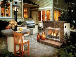 Great Images Gas Fireplace Outdoor