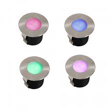 Rgb Colour Changing Ip67 Round Led Deck