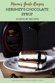 hershey s chocolate syrup copycat recipe
