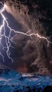 lightning storm hd phone wallpaper