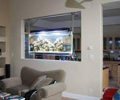 Look Ma, No Tables: The Hanging Aquarium | Fish tank design, Wall aquarium,  Diy fish tank gambar png
