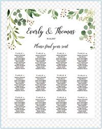 003 Template Ideas Wedding Wire Seating Chart Reception