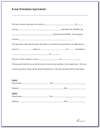 California Rental Lease Extension Form Form Resume Examples