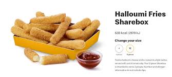 halloumi fries mcdonald s uk