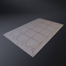 hemase carpet 3d model for vray corona