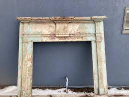 Early American Fireplace Mantle C