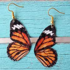 erfly wing resin earrings diy