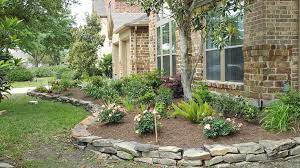 Classic Houston Area Raised Flowerbed