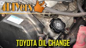 engine oil on a toyota tacoma 3 4l