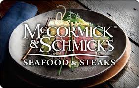 mccormick schmick s 100 gift card