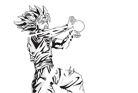Dragon ball z art black and white. Dragon Ball Z Goku Black And White Design By Jones34289 On Deviantart