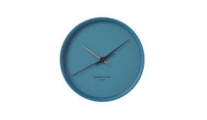 Hk Clock Blue Large