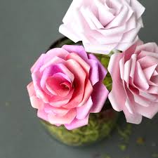 Paper flowers free printable template roses. Make Gorgeous Paper Roses With This Free Paper Rose Template It S Always Autumn