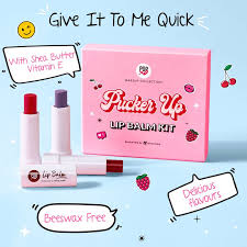 lip balm kit and liquid lipstick kit