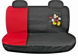 Mickey Mouse Auto Seat Cover Rear For
