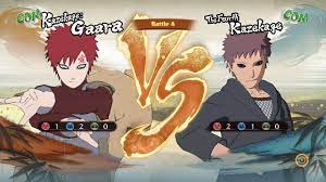 Naruto Shippuden: Ultimate Ninja Storm 4, Kazekage: Gaara VS The Fourth  Kazekage! - YouTube