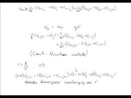 Numercal Solutions For Parabolic