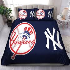 Logo Mlb New York Yankees Bedding Set
