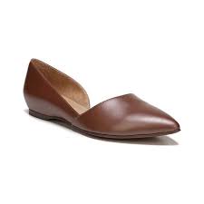 Womens Naturalizer Samantha Dorsay Shoe Size 4 M Caramel Leather
