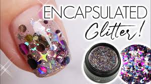 how to encapsulate chunky glitter on
