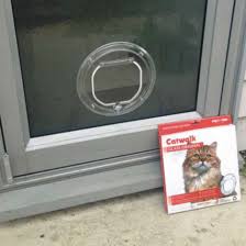 small cat door for glass supplied