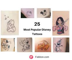 25 most por disney tattoo designs
