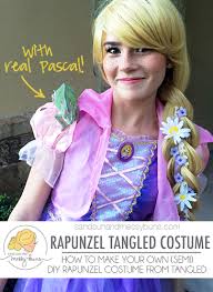 diy tangled rapunzel costume tutorial