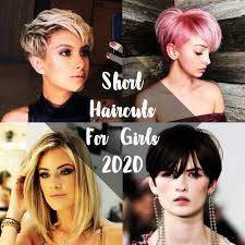 The shortness in the back makes it super easy to style and gives plenty of volume and texture whilst the longer lengths around the front give something to frame the face and experiment with little bits of style. Short Haircuts For Girls 2020 Women S Hairstyles The Hair Trend