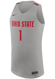 The most comprehensive coverage of the buckeyes men's basketball on the web with highlights, scores, game summaries, and rosters. Nike Ohio State Buckeyes Grey Replica Jersey 12519377