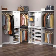 4 drawers wood closet system