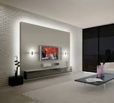 led lighting ideas tv wall design